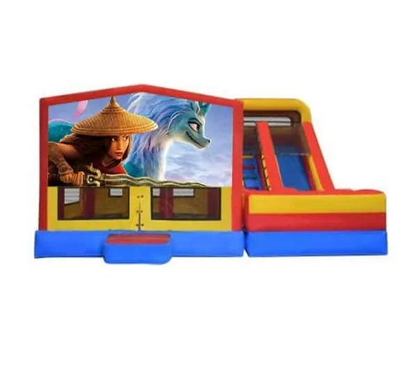 Raya And The Last Dragon Ultimate Mega Combo Jumping Castle