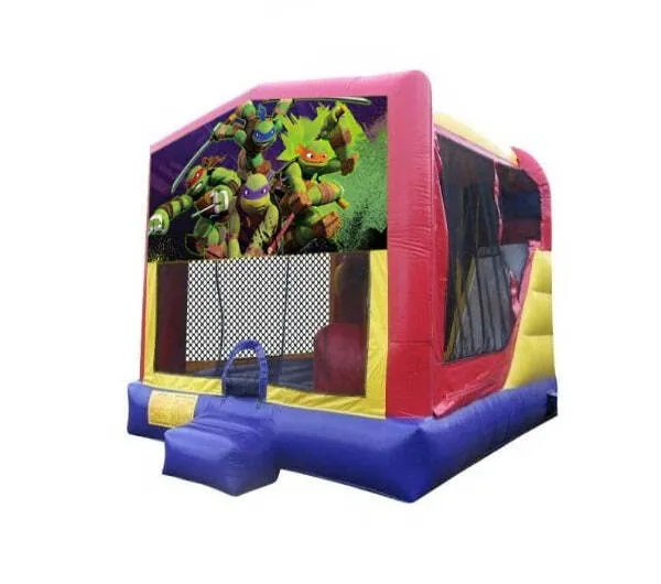 Ninja Turtles #2 Extra Large Combo Jumping Castle