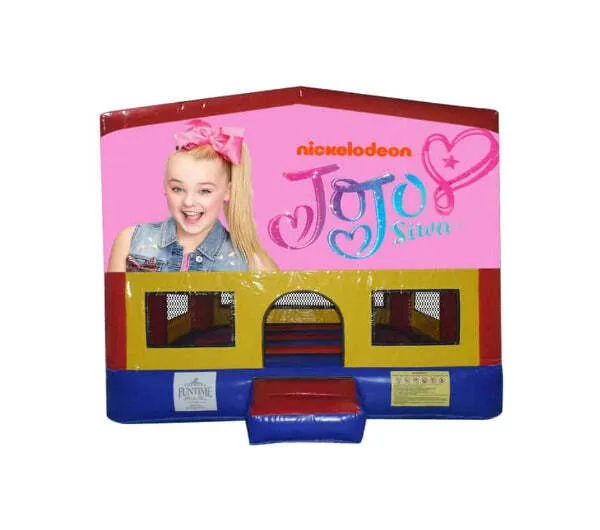 Jojo Siwa Small Square Jumping Castle