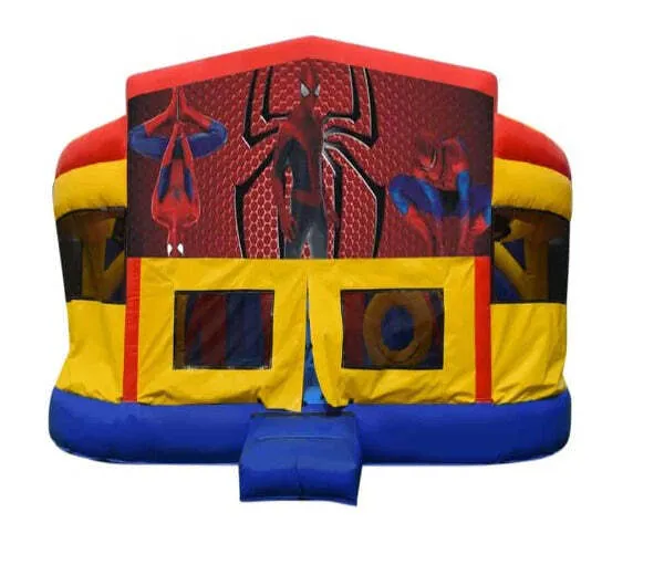 Spiderman Double Super Drop Combo Jumping Castle