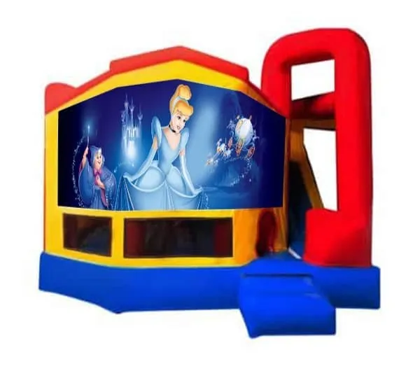 Cinderella Medium Internal Slide Jumping Castle