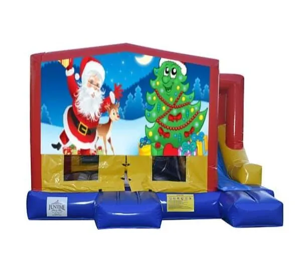 Christmas #2 Small External Slide Jumping Castle