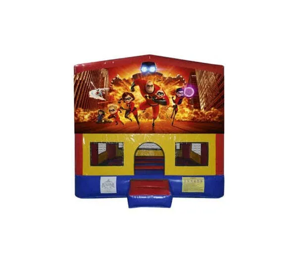 Incredibles Small Square Jumping Castle