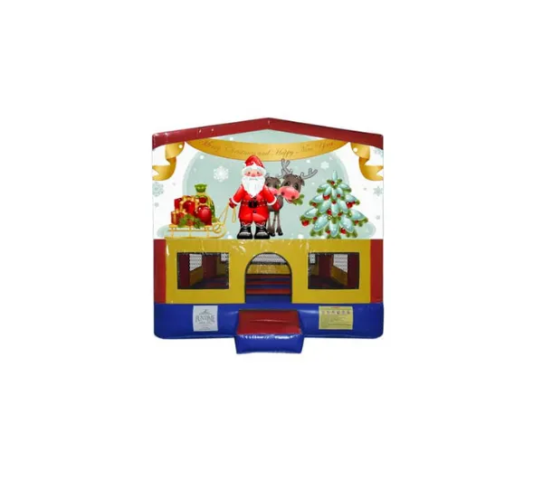 Christmas #7 Small Square Jumping Castle