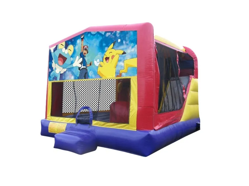 Pokemon Extra Large Combo Jumping Castle