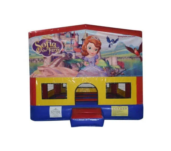 Sofia The First Small Square Jumping Castle