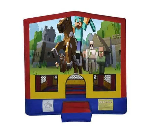 Minecraft Small Square Jumping Castle