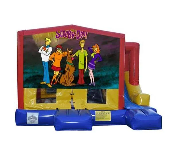 Scooby Doo Small External Slide Jumping Castle