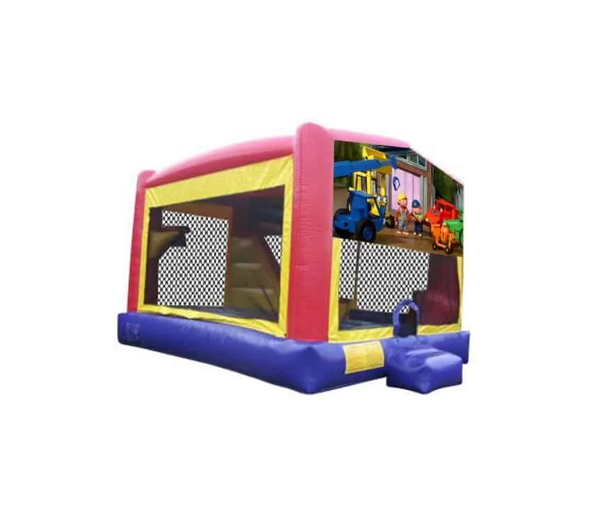 Bob The Builder Extra Large Combo Jumping Castle