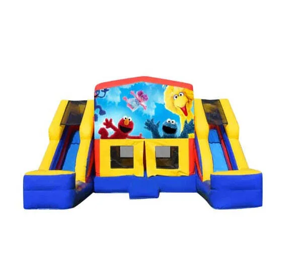 Sesame Street Double Mega Combo Jumping Castle