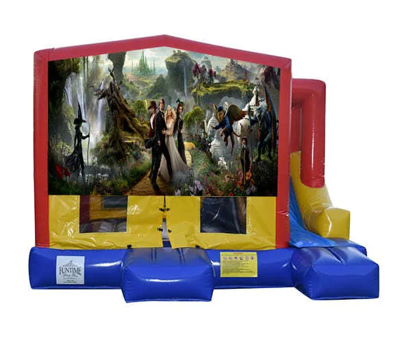 Alice in Wonderland #2 Small External Slide Jumping Castle