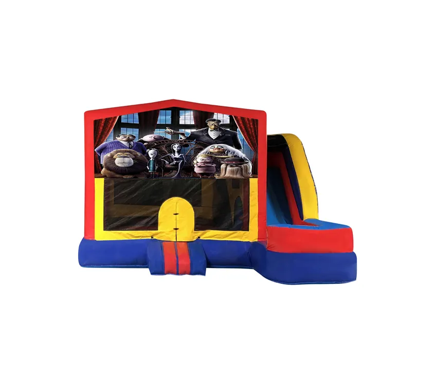 The Adams Family Medium External Slide Jumping Castle