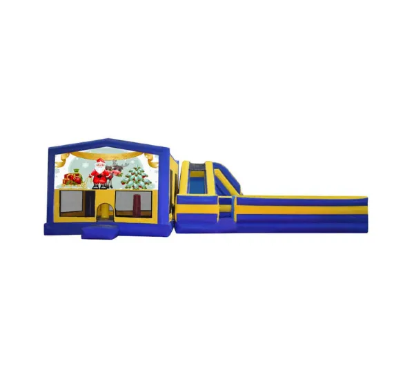 Christmas #7 Obstacle Mega Combo Jumping Castle