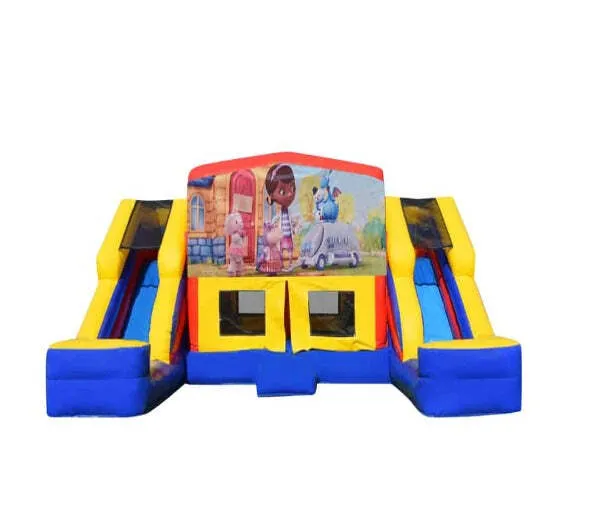 Doc Mcstuffins Double Mega Combo Jumping Castle