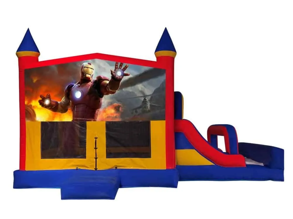 Iron Man Mega Combo Jumping Castle