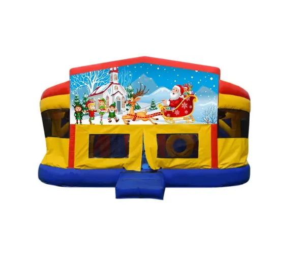 Christmas #4 Super Drop Combo Jumping Castle