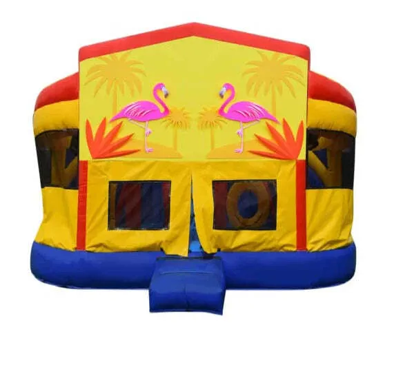 Flamingos Super Drop Combo Jumping Castle