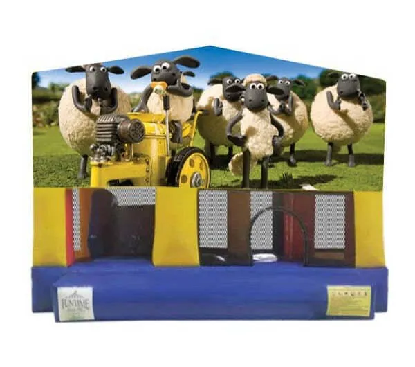 Shaun the Sheep Small Slide Jumping Castle