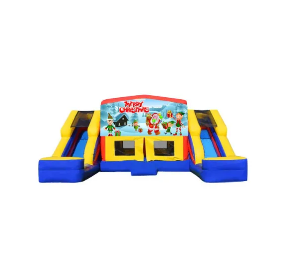 Christmas #8 Double Mega Combo Jumping Castle