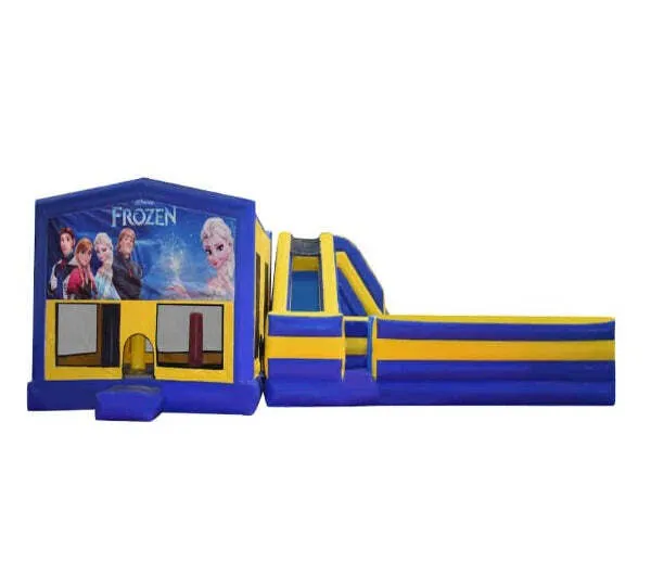 Frozen Obstacle Mega Combo Jumping Castle