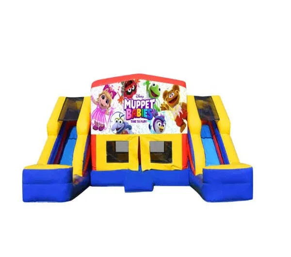 Muppet Babies Double Mega Combo Jumping Castle