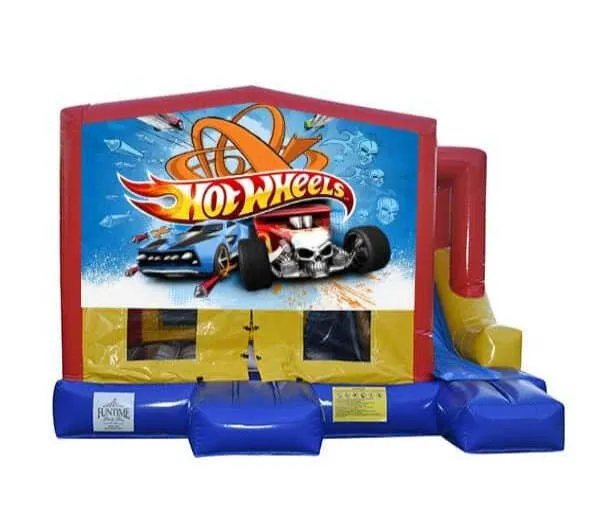 Hot Wheels Small External Slide Jumping Castle