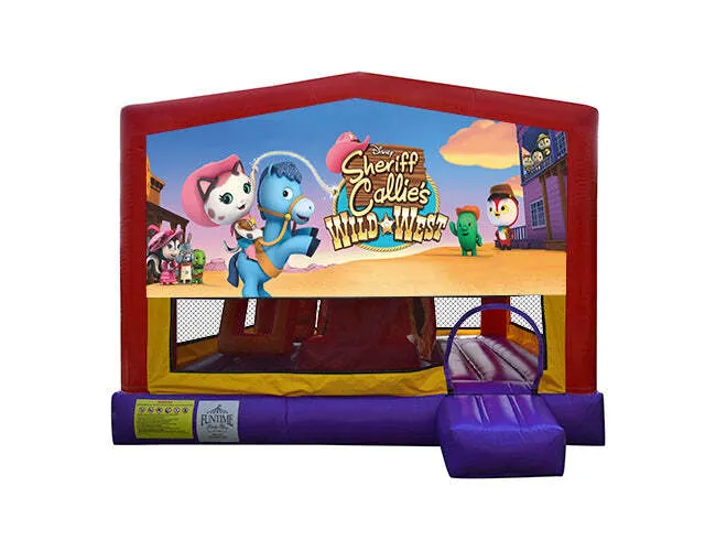Sheriff Callies Extra Large Obstacle Combo Jumping Castle
