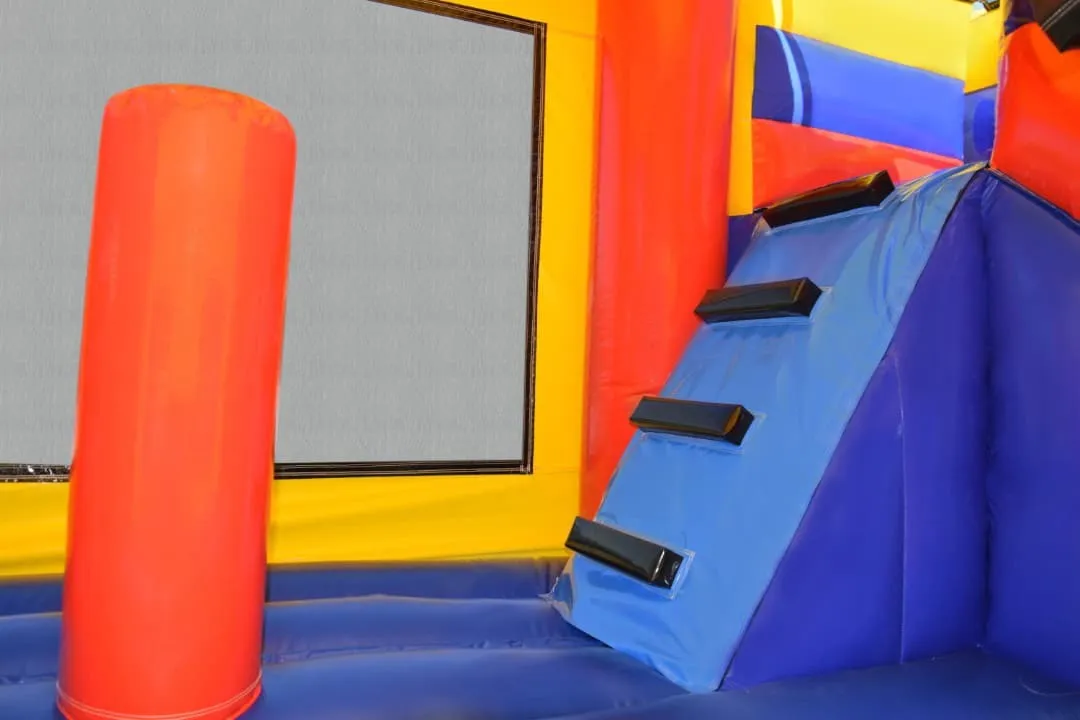Blippi Double Mega Combo Jumping Castle