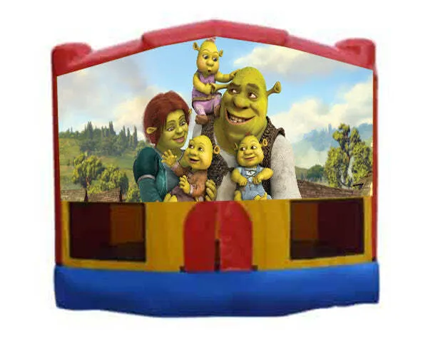 Shrek Small Combo Jumping Castle