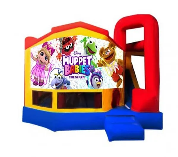 Muppet Babies Medium Internal Slide Jumping Castle