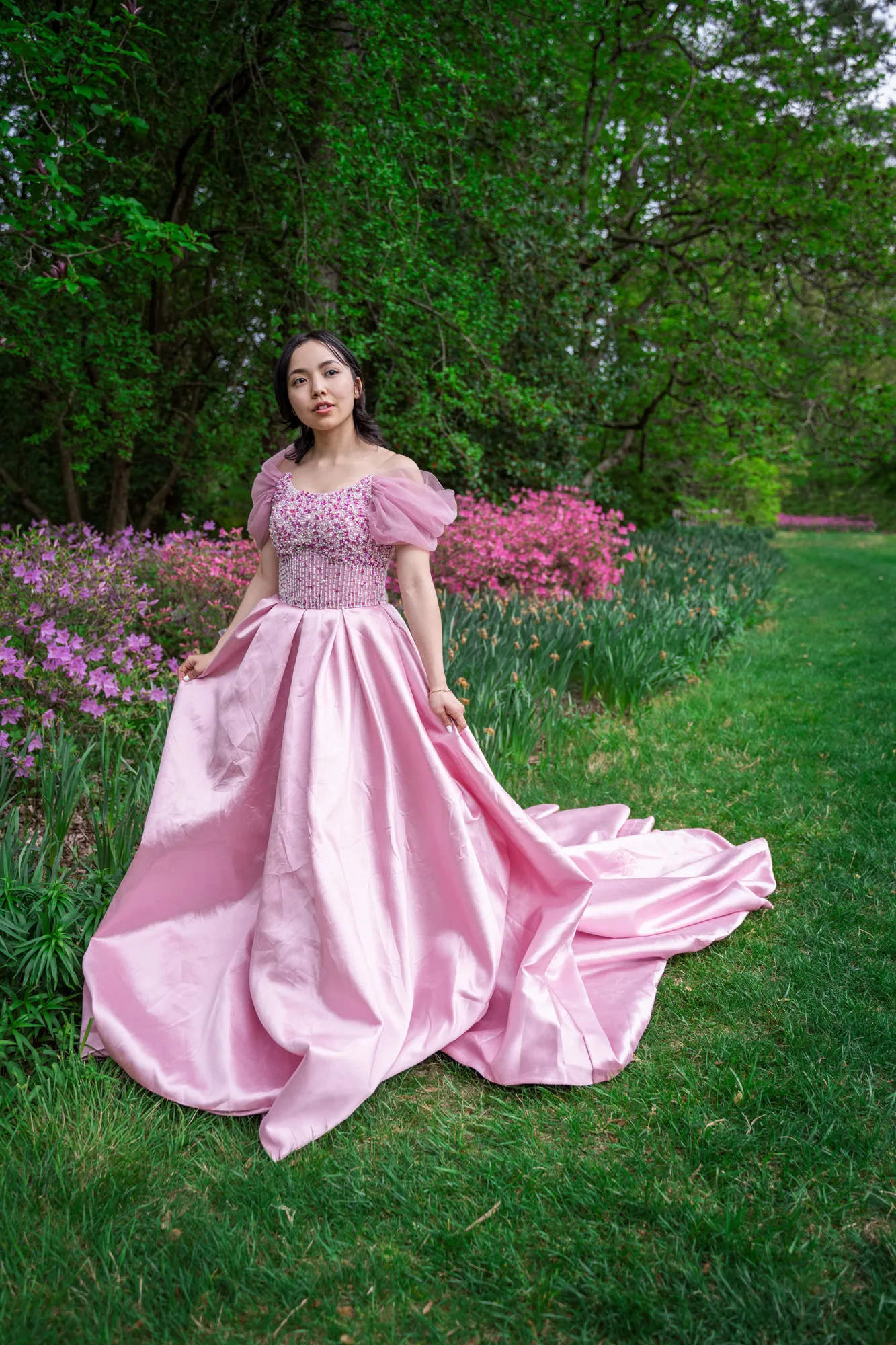 PINK RHINESTONE PRINCESS PEACH