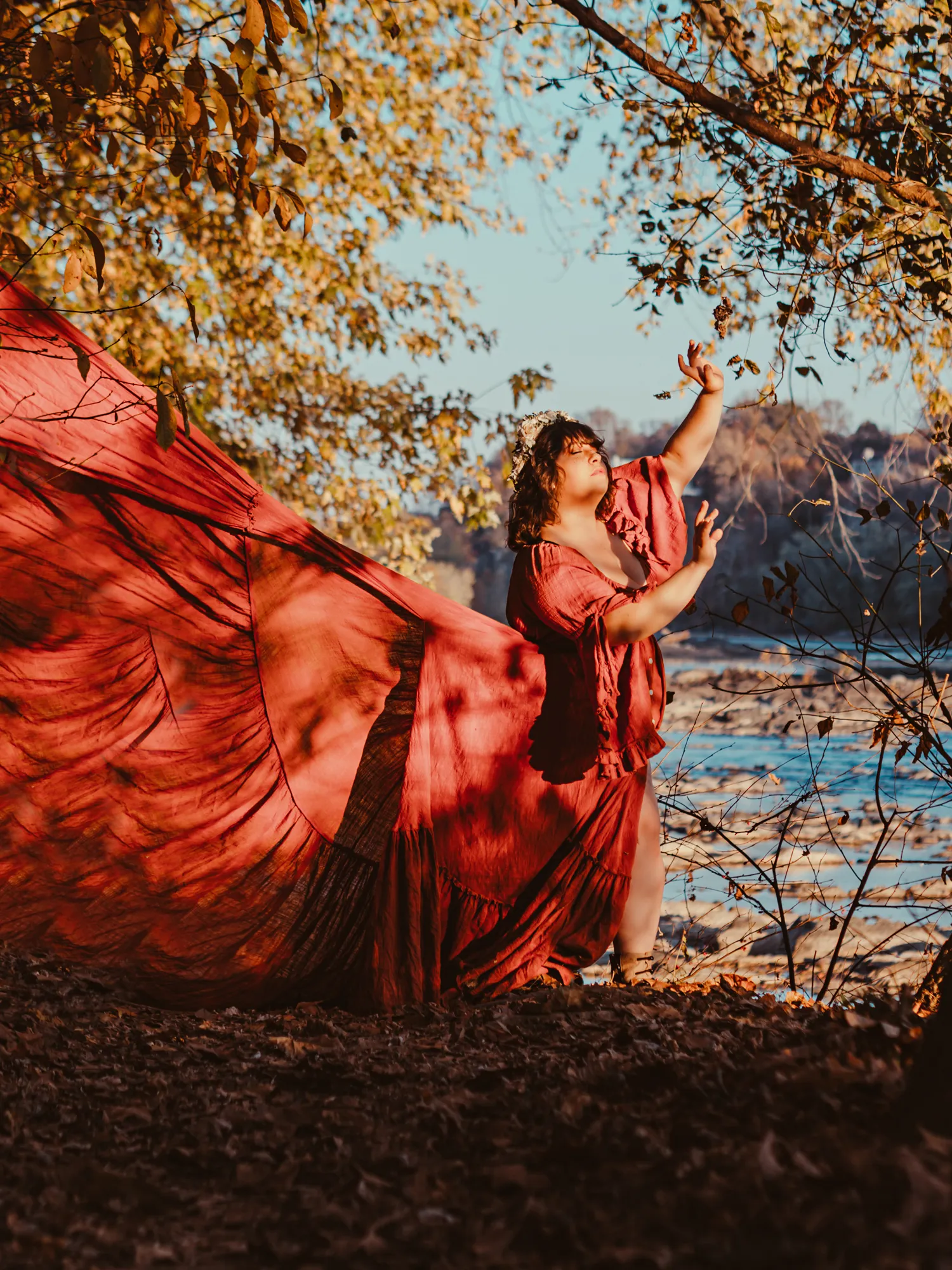 ORANGE LONG SLEEVES FALL
