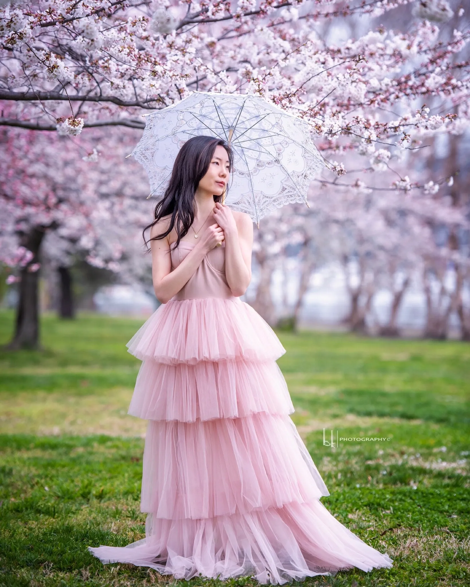 PINK LAYERED STRAPLESS