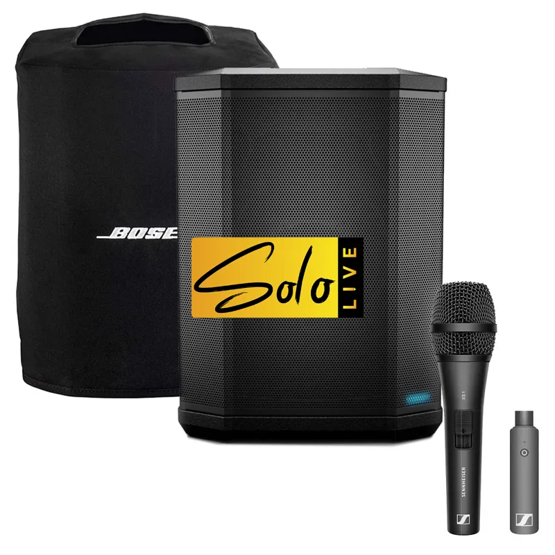 Battery-Powered PA System Hire in Melbourne. SOLOLive