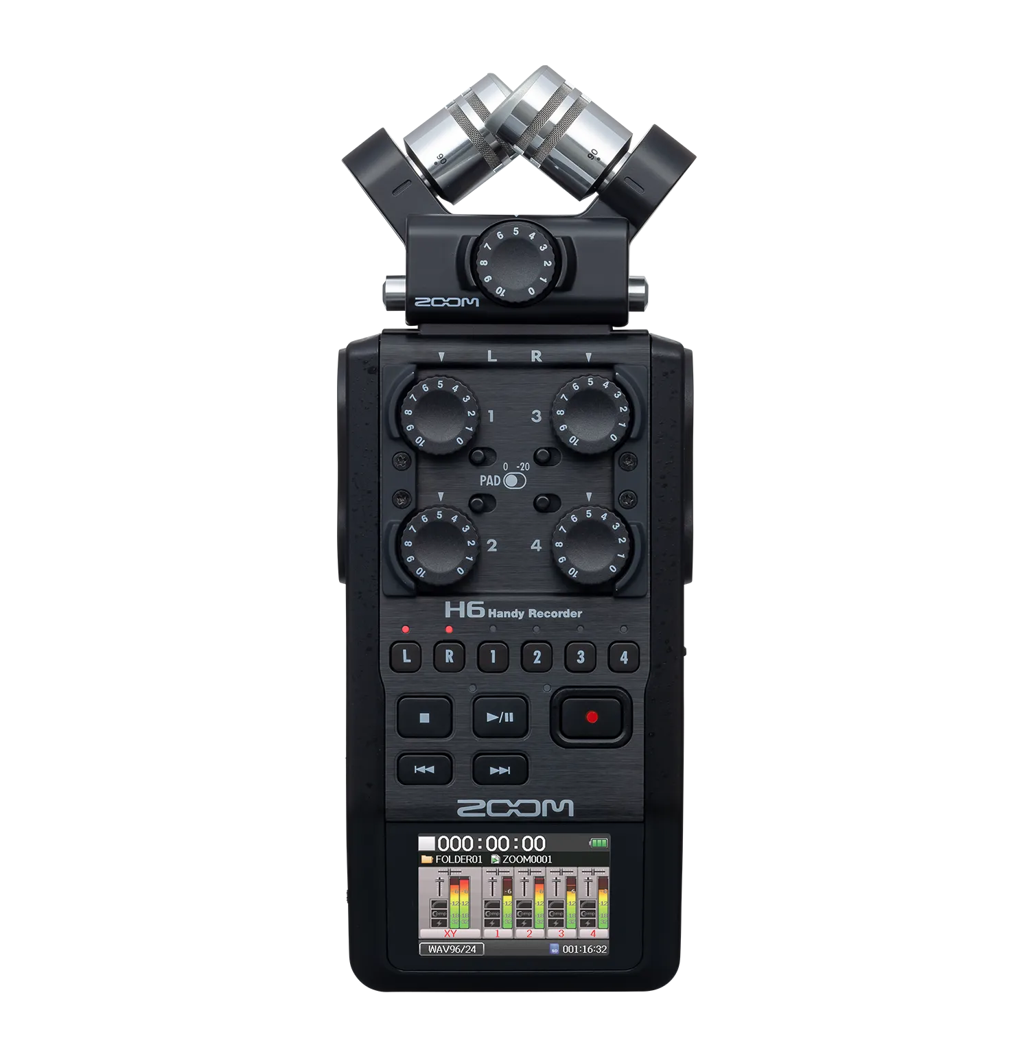 Zoom H6 All Black Handy Recorder	
