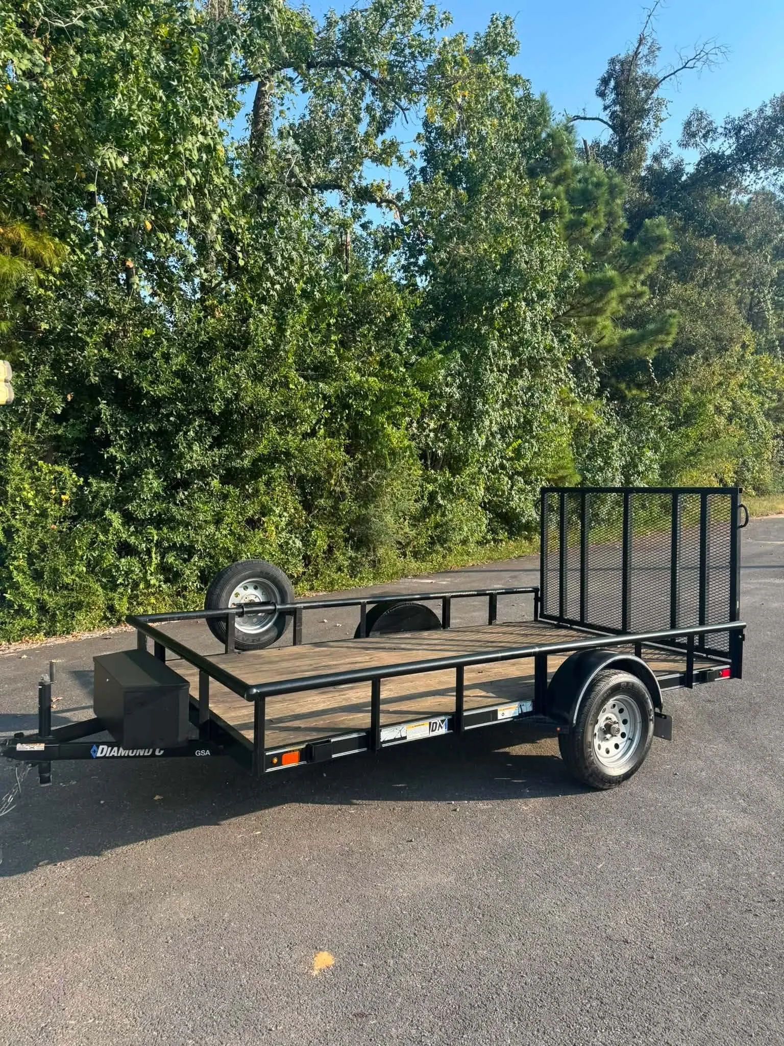 Diamond C 12' Utility Trailer