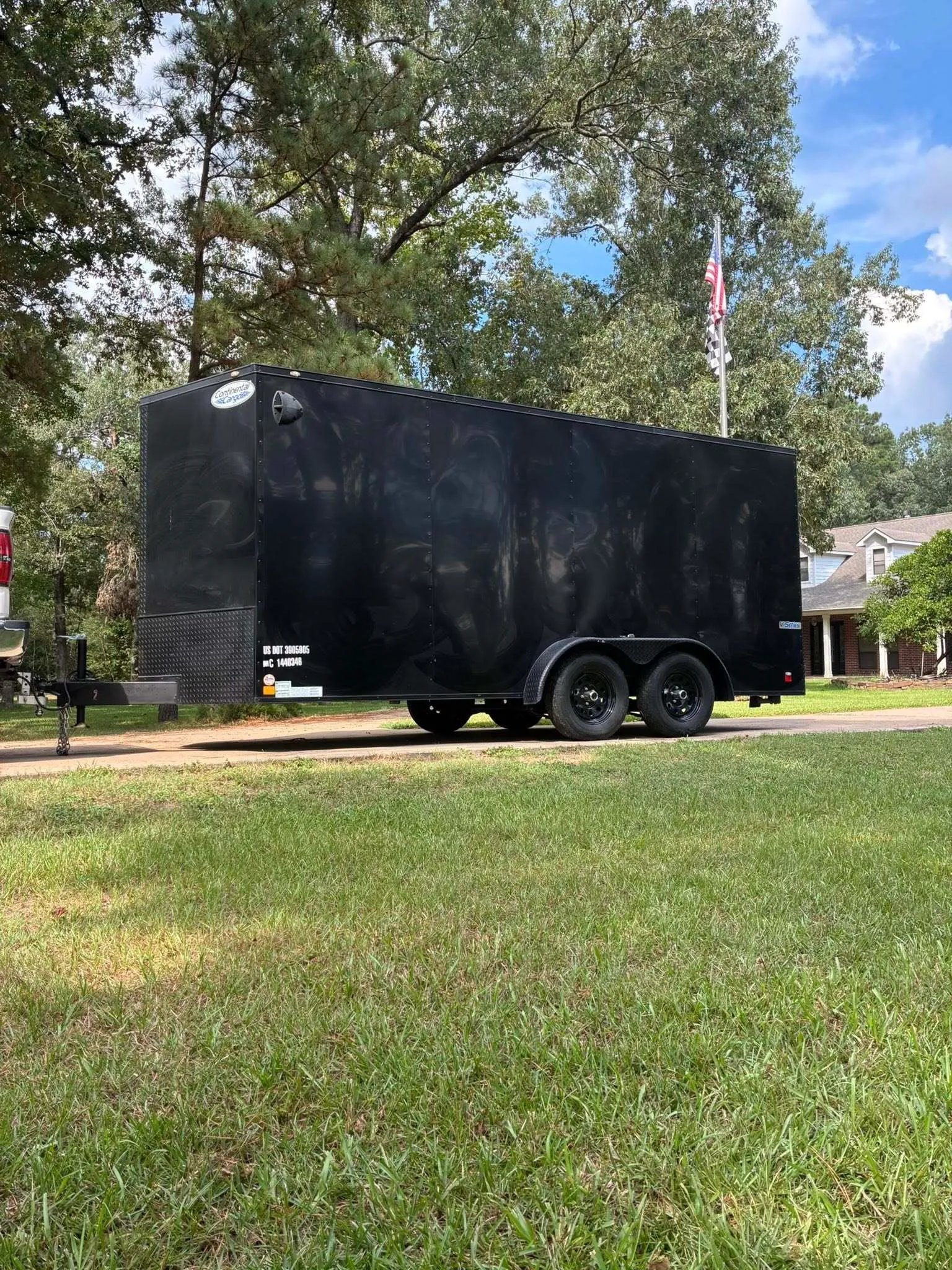 7' x 16' Enclosed Trailer