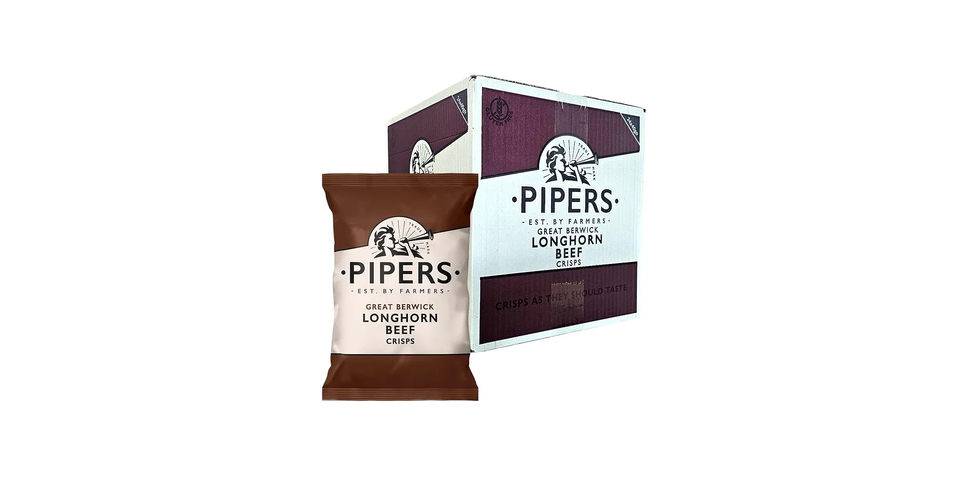 Pipers Crisps Best Sellers (96 Bags 40g)