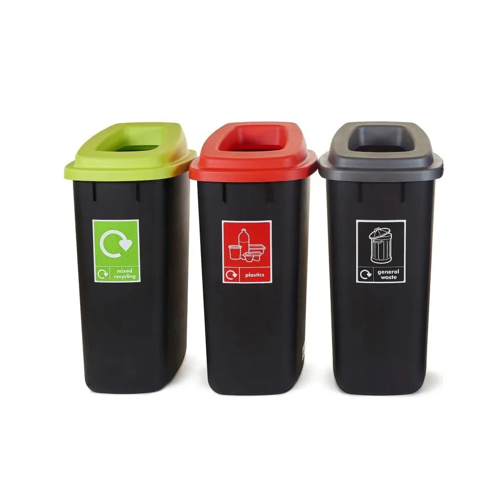 recycling bin selection