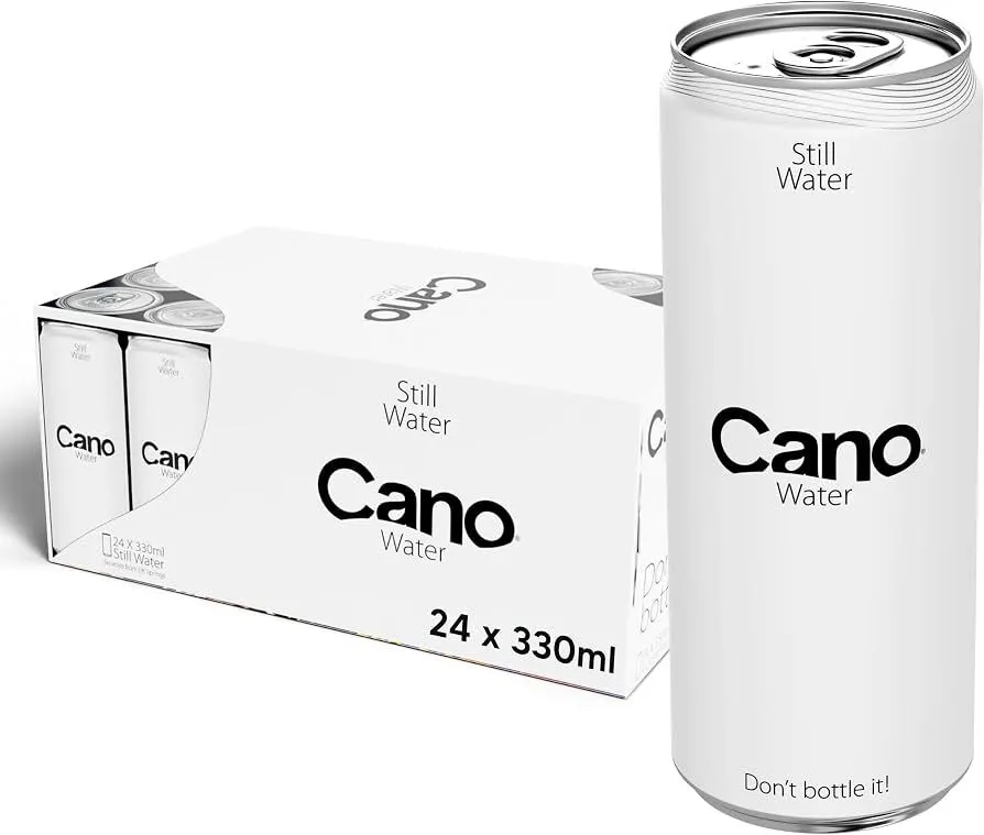 Cano Water Still 24 Pack  (330ml Ring Pull Can)