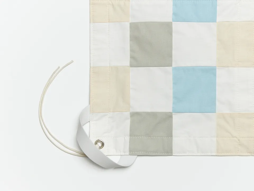 8 x 8 Muslin Dyed Selection Checkerboard