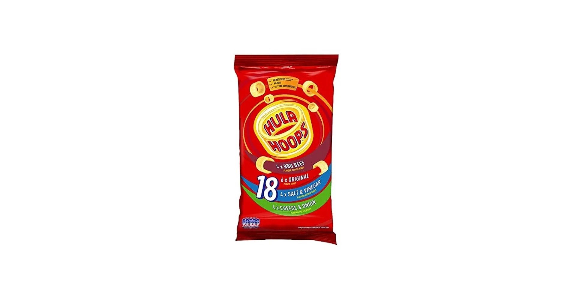 Walkers Crisps variety Box (12 Packs 25g 4x Flavours)