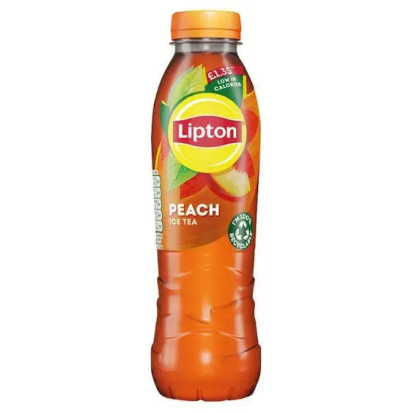 Lipton Iced Tea Peach 24 Pack (500ml Plastic Bottle)