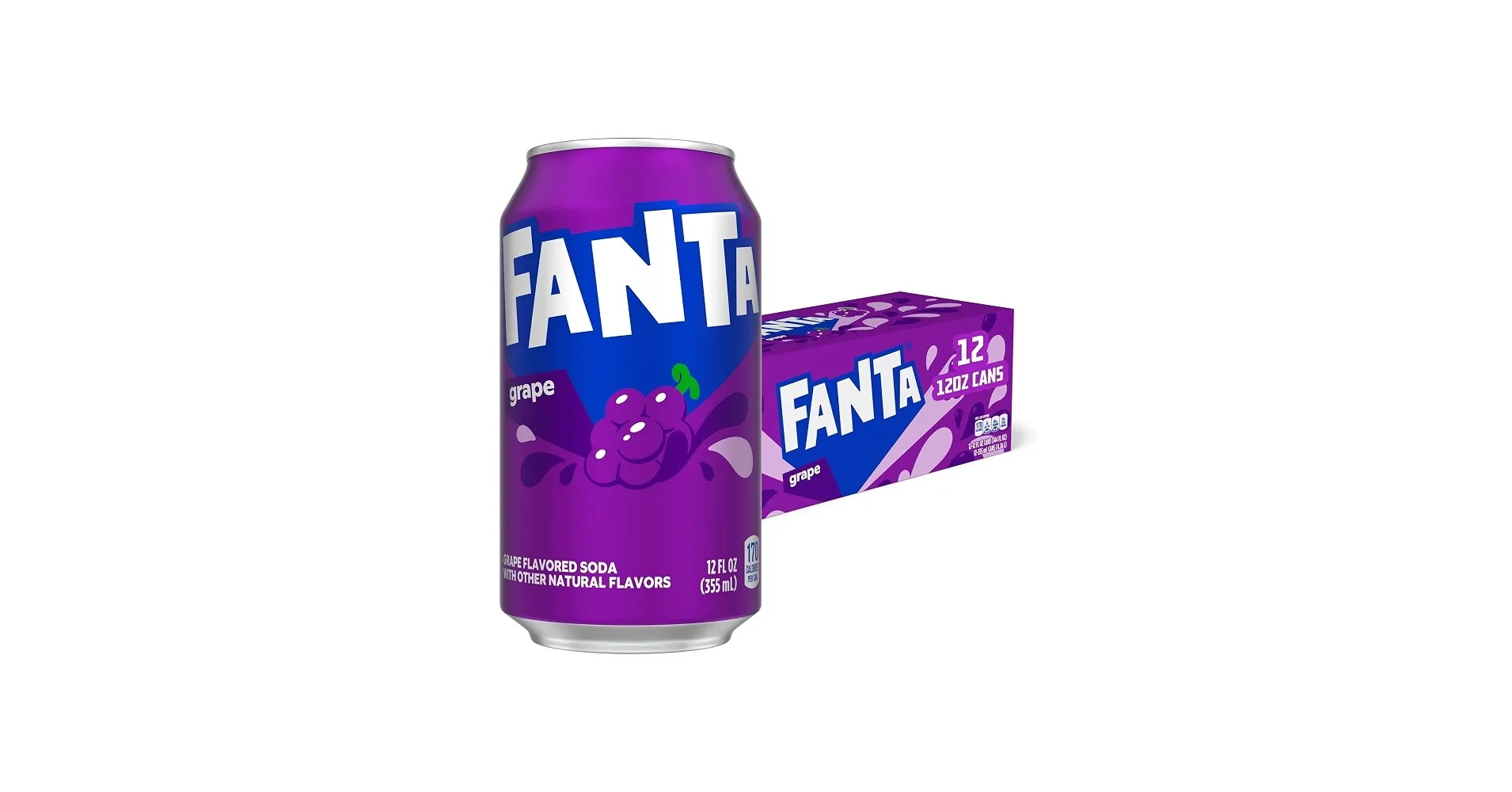 Fanta Grape 12 Pack (Can)