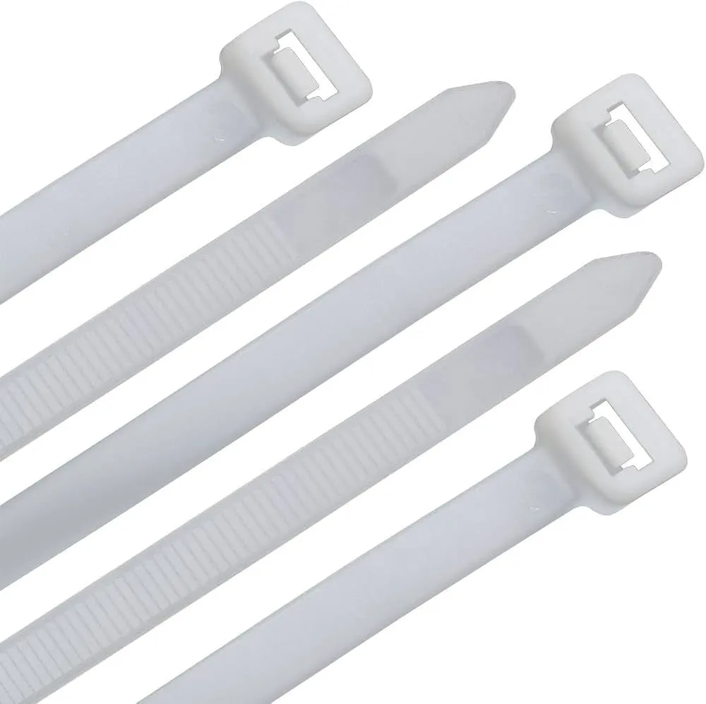 Clear Cable Ties (50 Pack)
