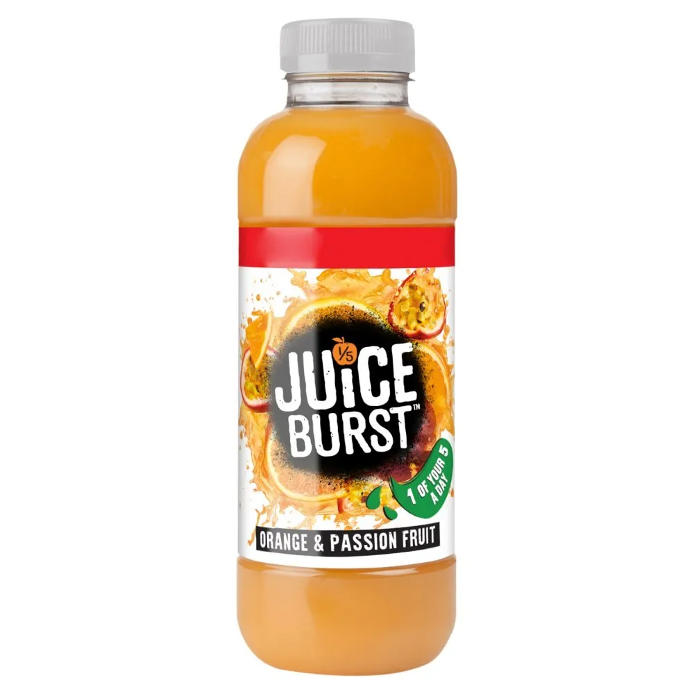 Juice Burst Orange 12 pack (300ml Plastic Bottle)
