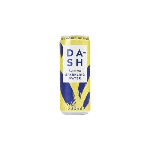 DASH Water Lemon (330ml Can 12 Pack)