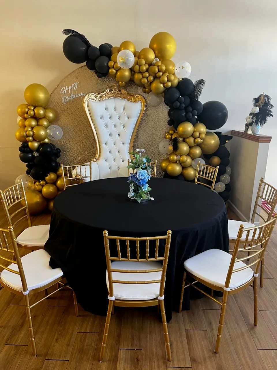 Gold Chivary Chairs