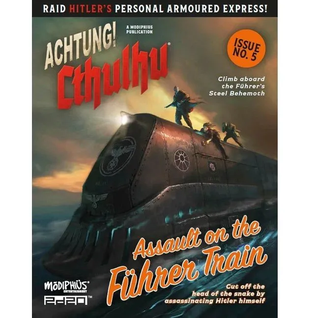 Achtung! Cthulhu 2d20 RPG - Assault on the Fuhrer Train