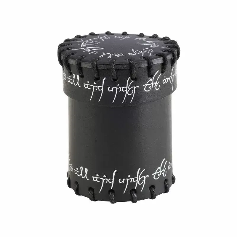 Elvish Black Leather Cup - Q Workshop